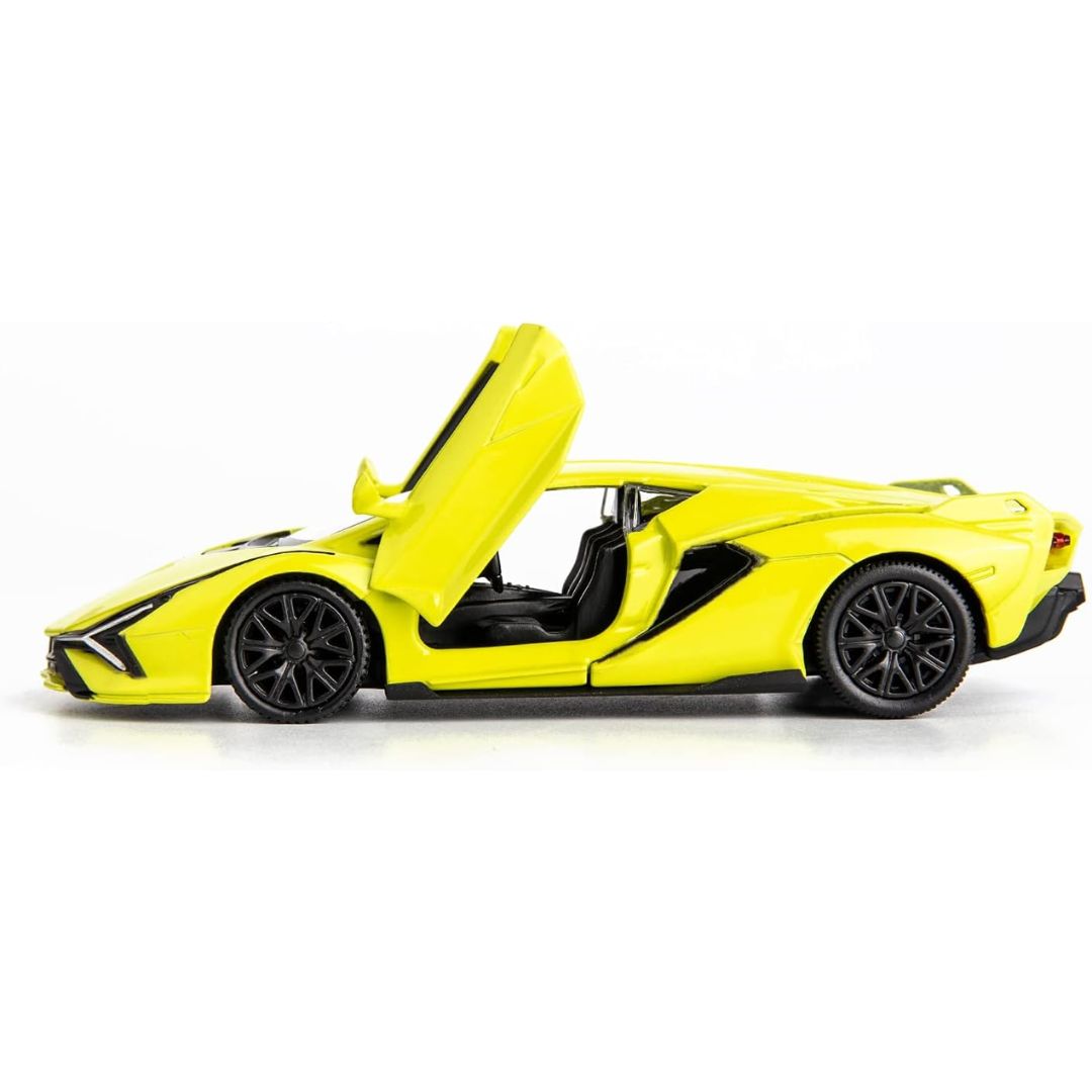 Green Lamborghini Sian 1:43 Scale Die-Cast Car By RMZ