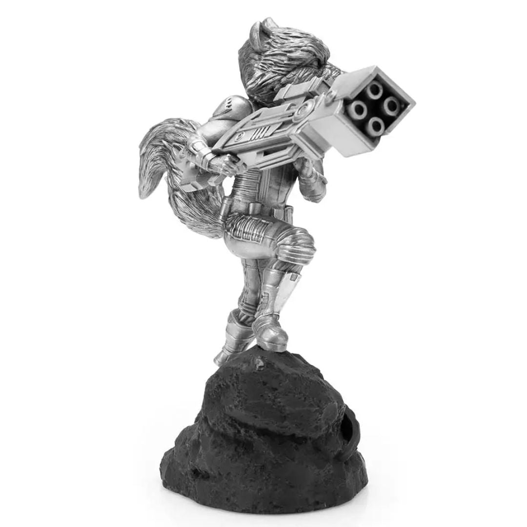 Rocket Raccoon Figurine By Royal Selangor -Royal Selangor - India - www.superherotoystore.com