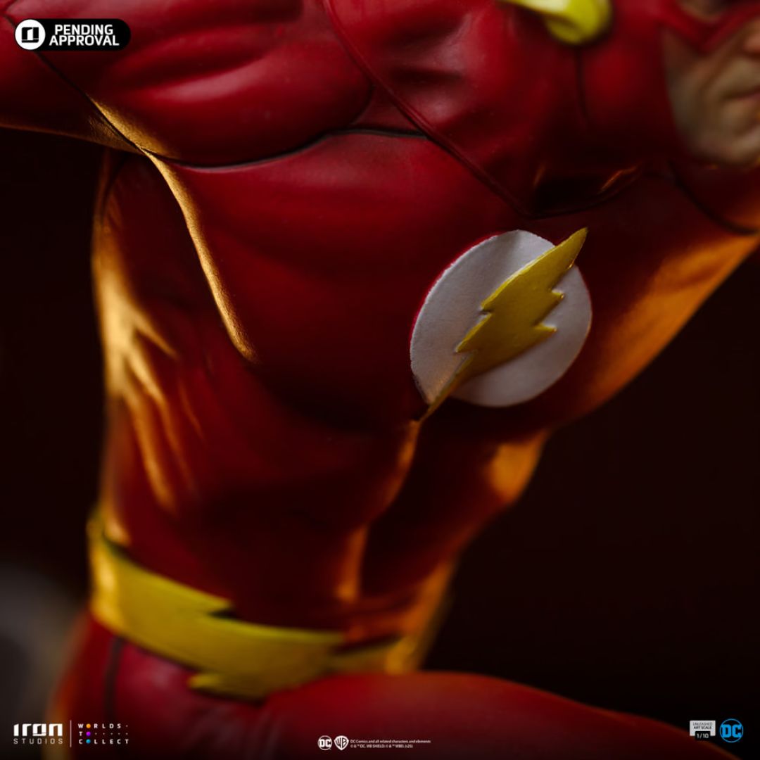 Flash Art Statue By Iron Studios -Iron Studios - India - www.superherotoystore.com