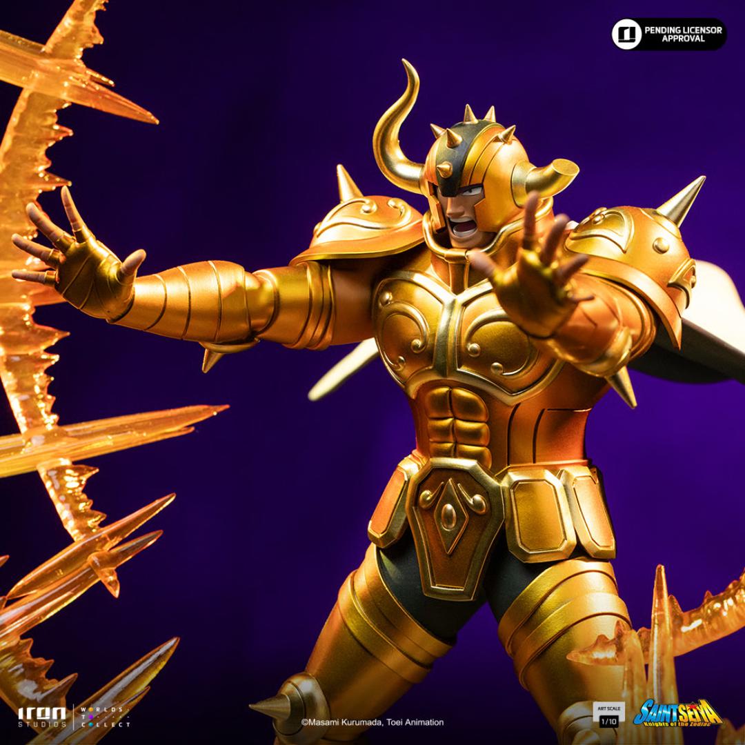 Saint Seiya Taurus Aldebaran Statue By Iron Studios