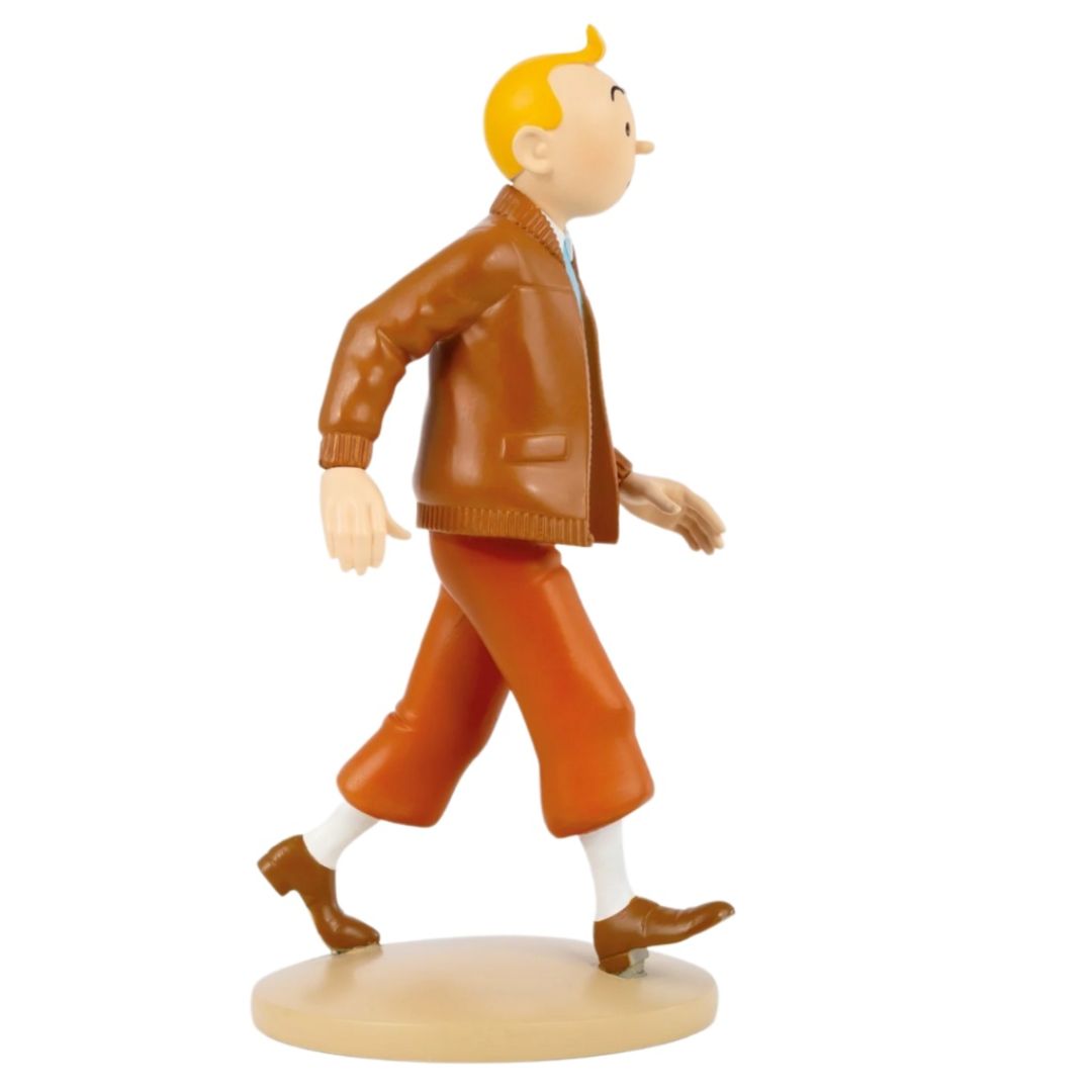 Tintin in Aviator Jacket Statue by Moulinart 