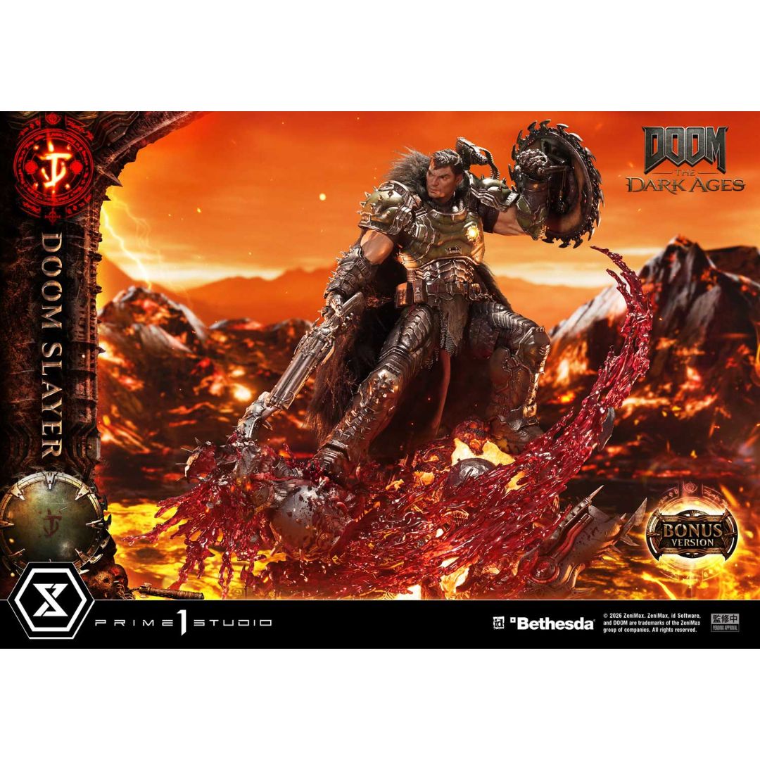 Doom: The Dark Ages Doom Slayer Dx Bonus Version Statue By Prime1 Studios