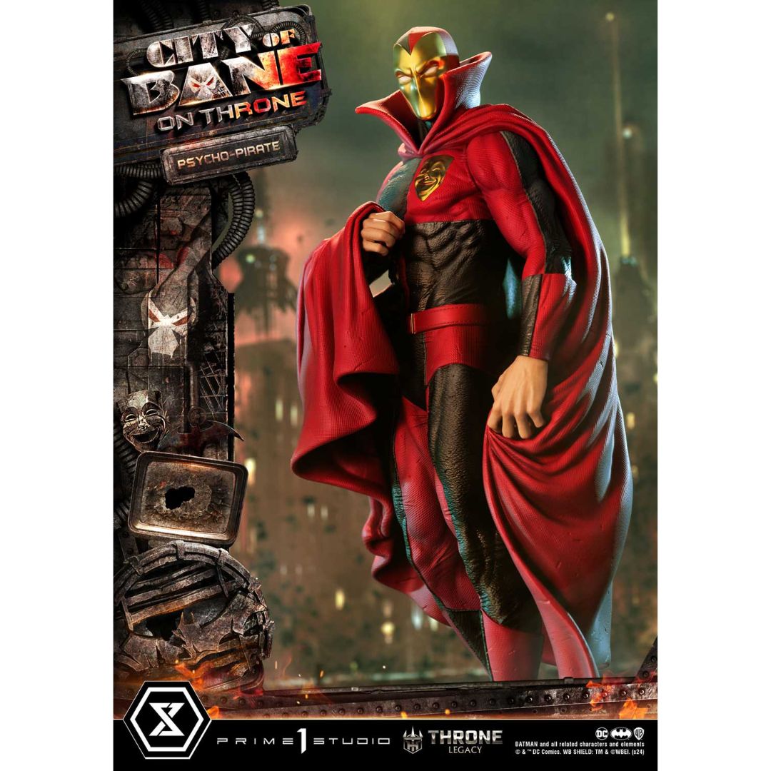 Batman (Comics) City of Bane Psycho-Pirate statue by Prime 1 Studios -XM Studios - India - www.superherotoystore.com