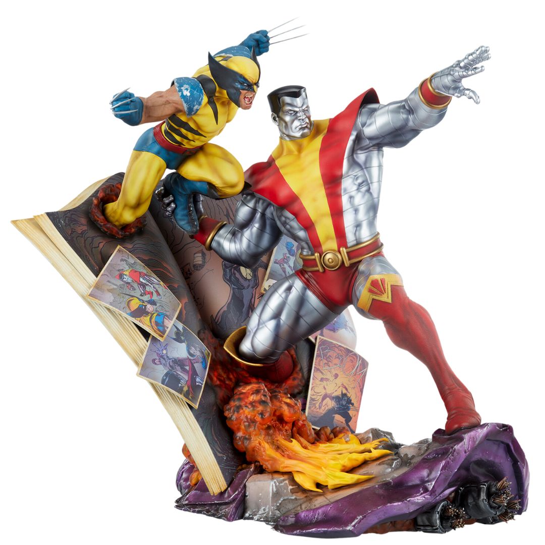 Fastball Special: Colossus and Wolverine Premium Format Statue by Sideshow Collectibles -Sideshow Collectibles - India - www.superherotoystore.com