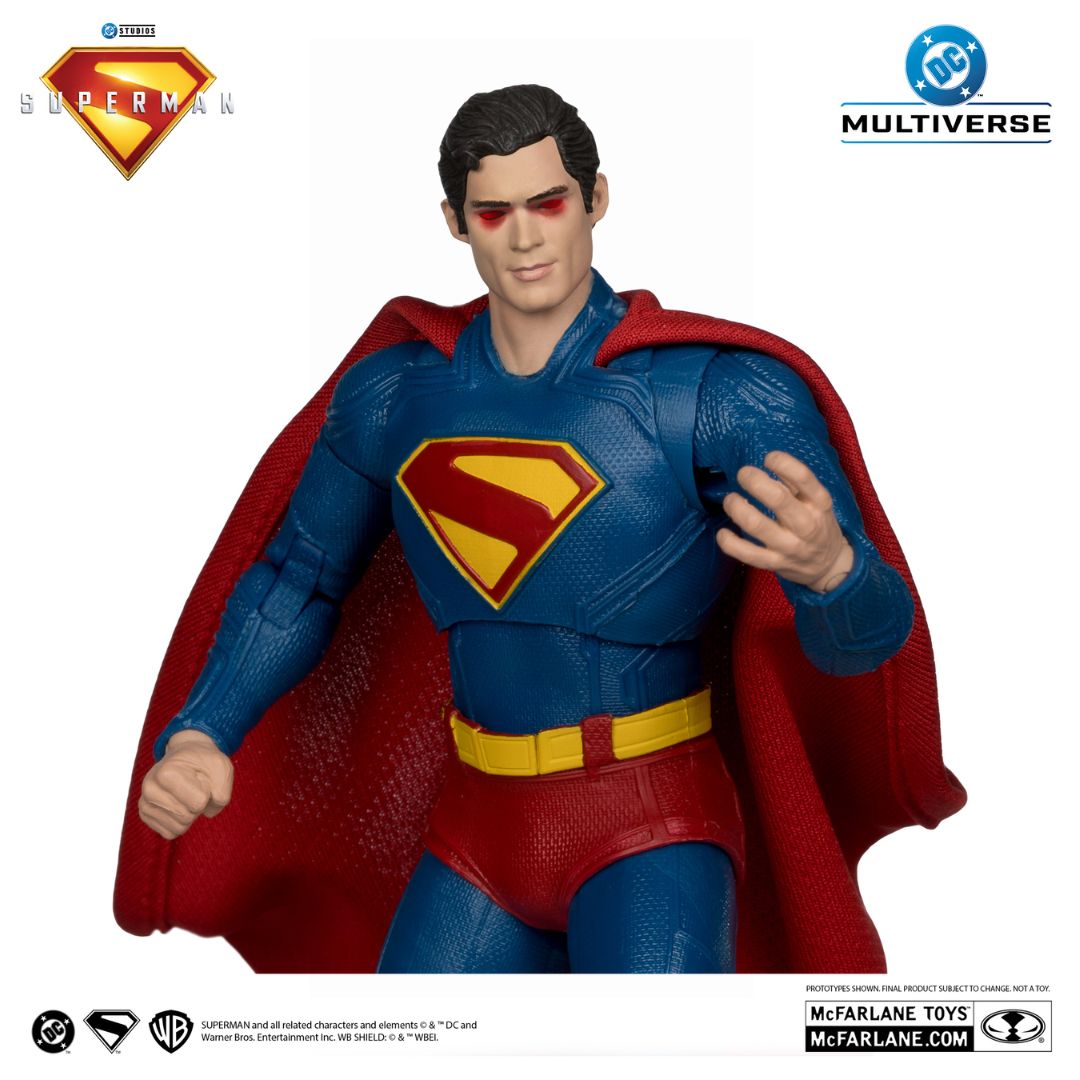 Superman With Krypto The Super Dog (Superman Movie) Deluxe Action Figure By Mcfarlane Toys -McFarlane Toys - India - www.superherotoystore.com