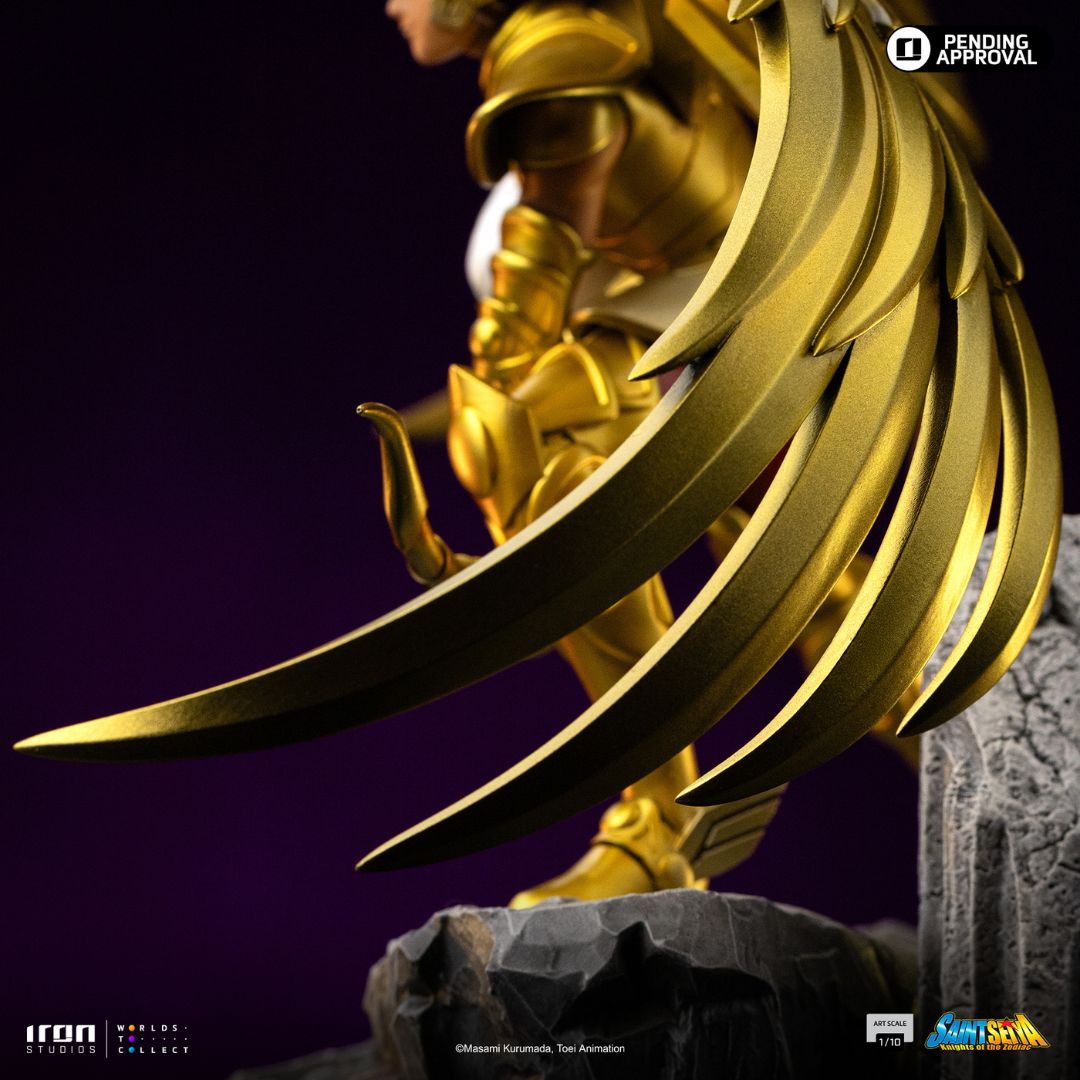 Sagittarius Aiolos Art Statue By Iron Studios