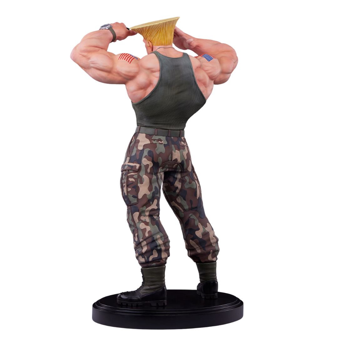 Guile Deluxe Edition statue by PCS Collectibles -PCS Studios - India - www.superherotoystore.com