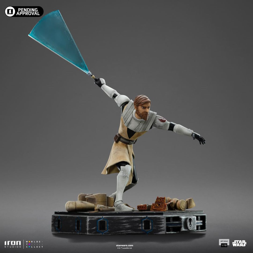 Obi-Wan Kenobi Art Statue By Iron Studios -Iron Studios - India - www.superherotoystore.com