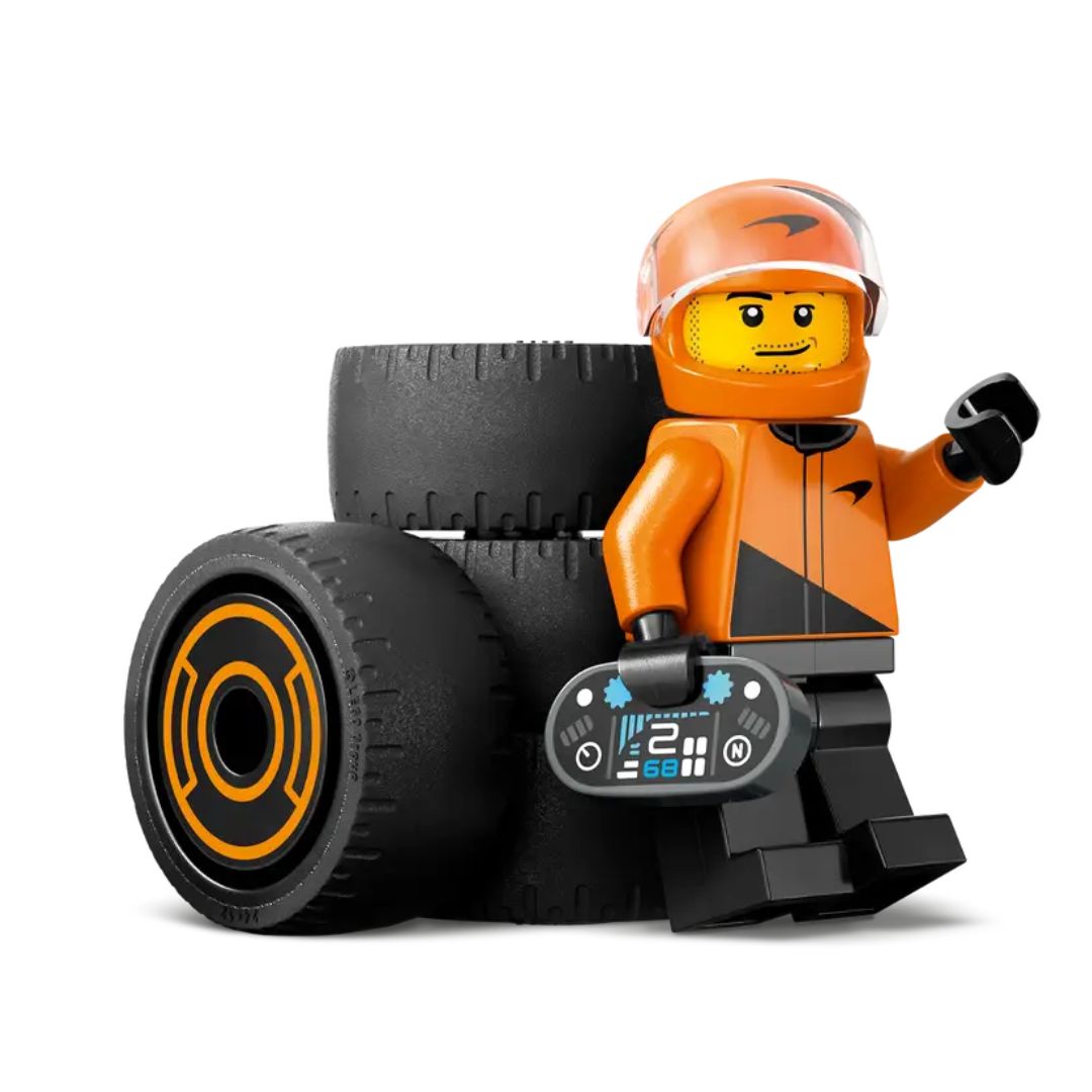 F1 Driver With Mclaren Race Car Lego City By Lego -Lego - India - www.superherotoystore.com