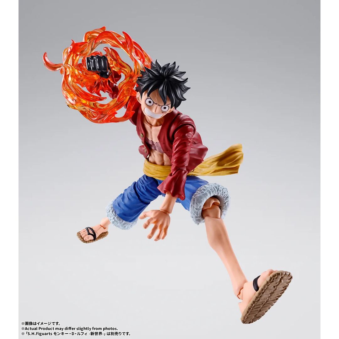 One Piece Monkey.D.Luffy -Two Years Later- Option Parts Set S.H.Figuarts Action Figure By Tamashii Nations