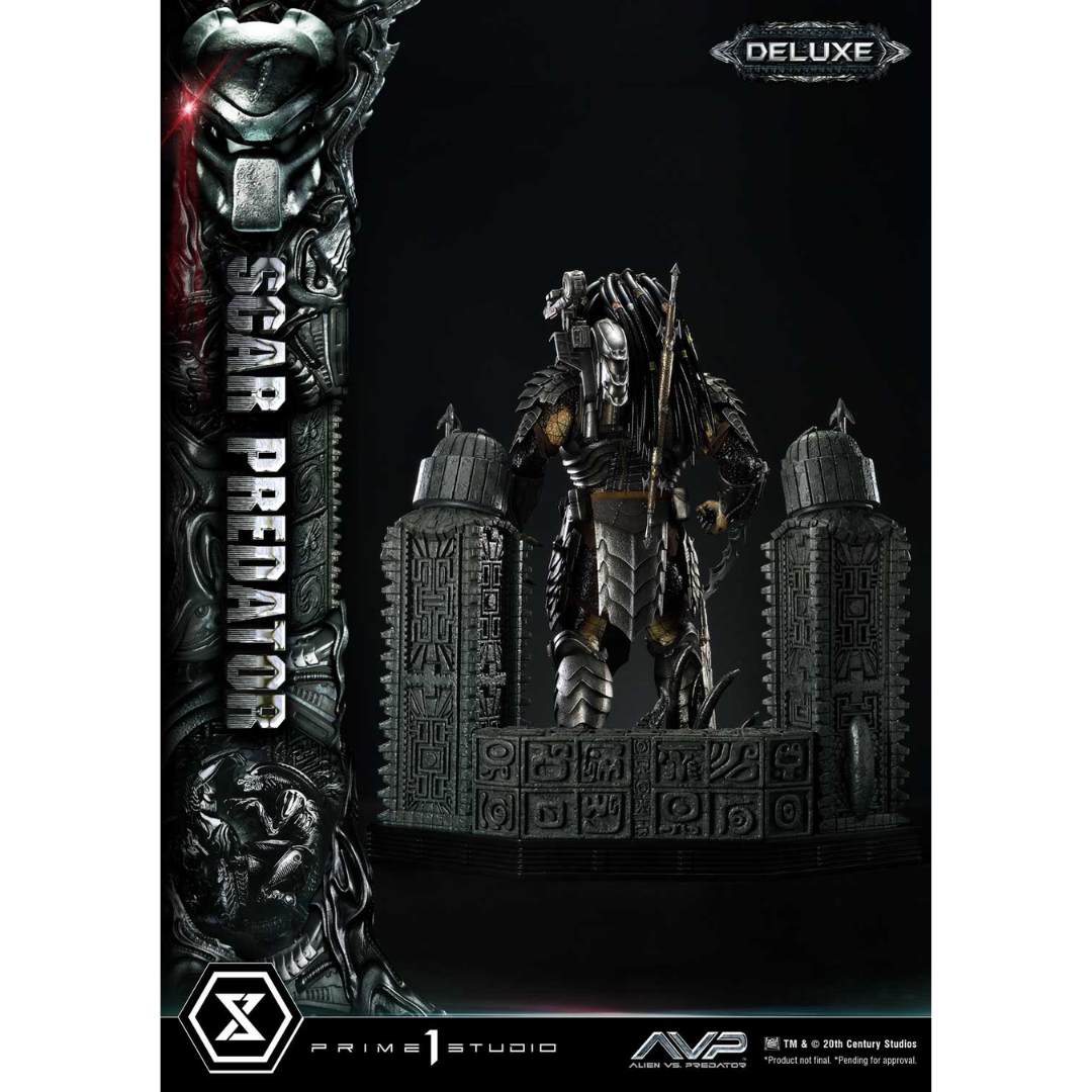 Alien vs.Predator Scar Predator Deluxe Version by Prime1 Studios -Prime 1 Studio - India - www.superherotoystore.com
