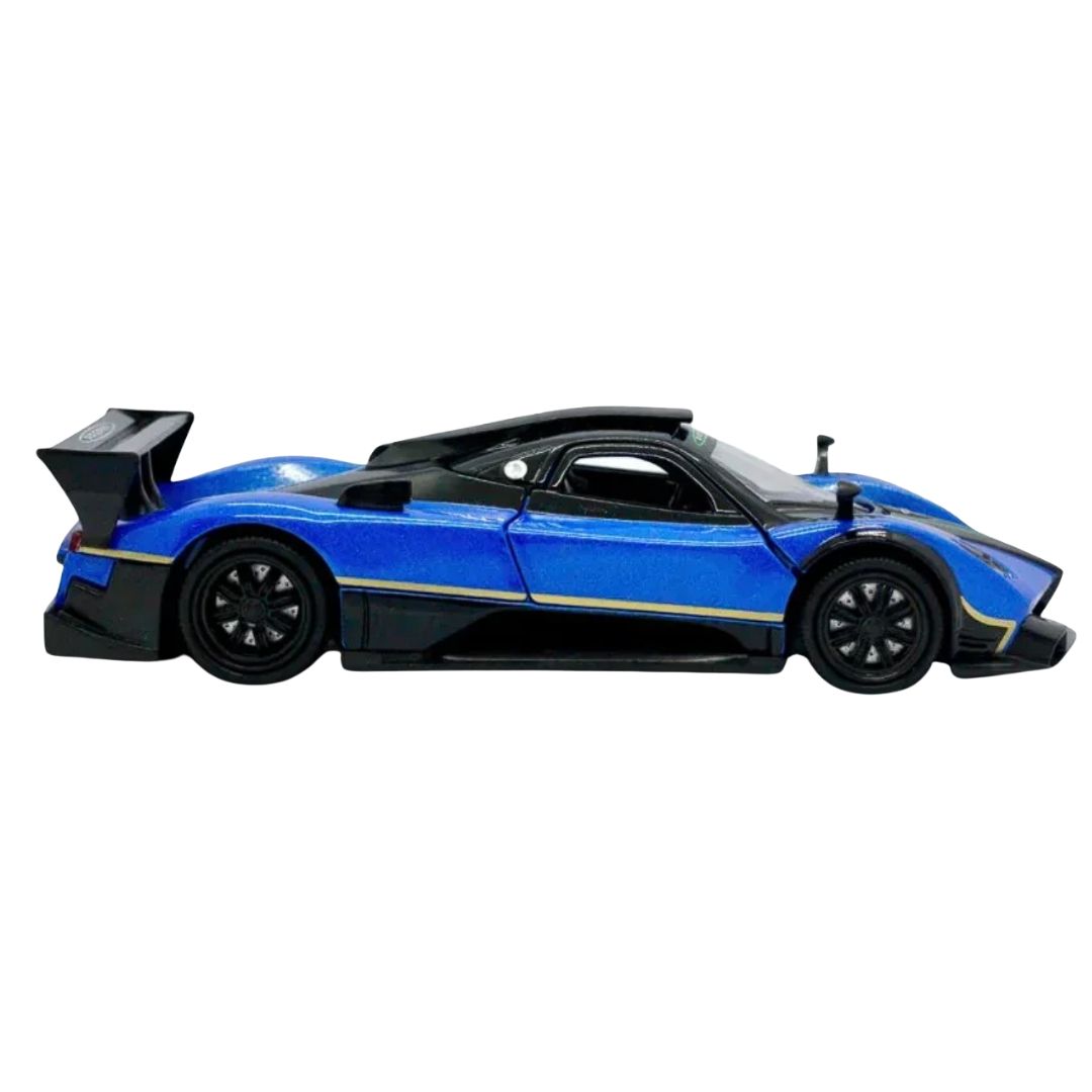 Blue Pagani Zonda R 1:32 Scale Die-Cast Car By Rmz City