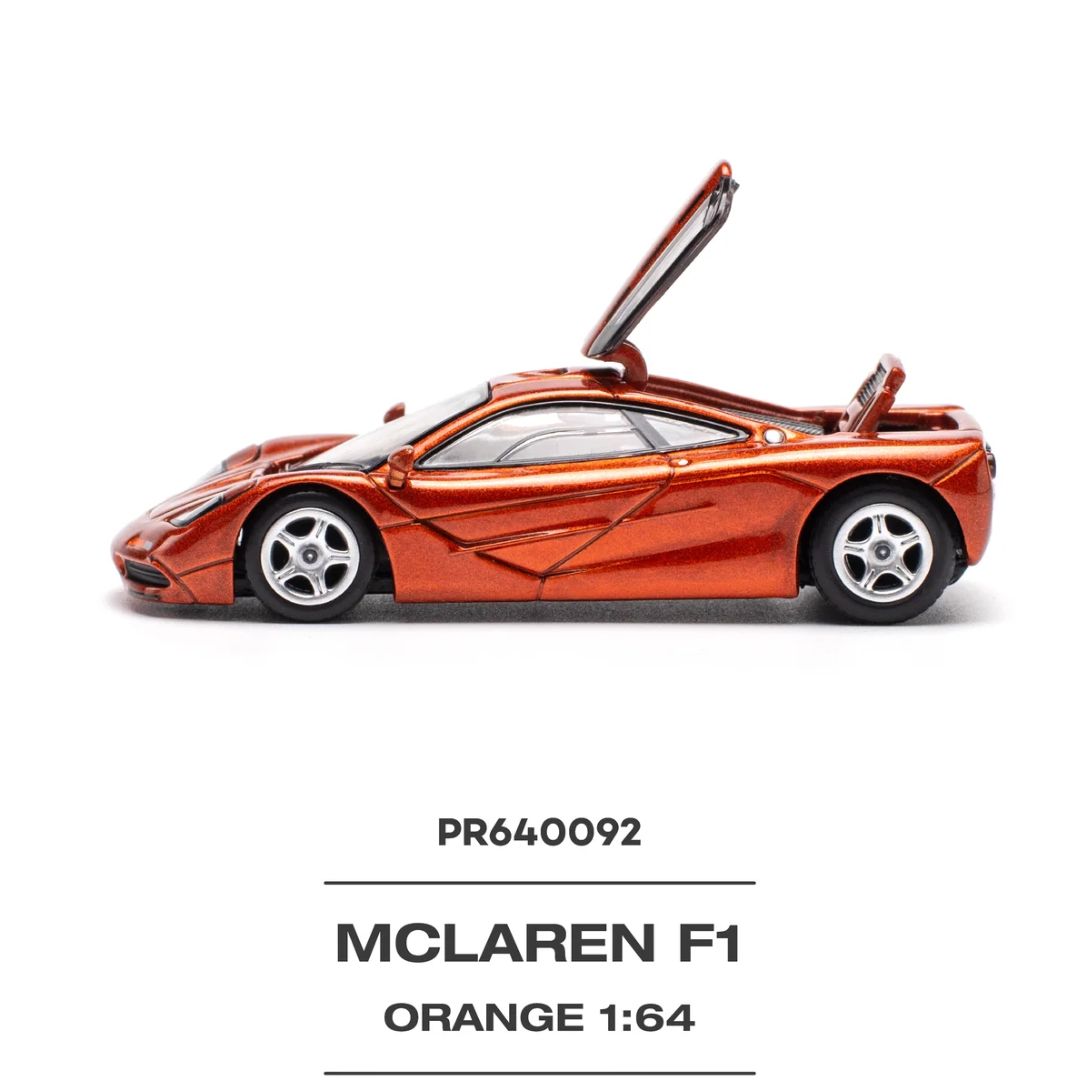 Mclaren F1 Orange* 1:64 Diecast Car By Pop Race -Pop Race - India - www.superherotoystore.com