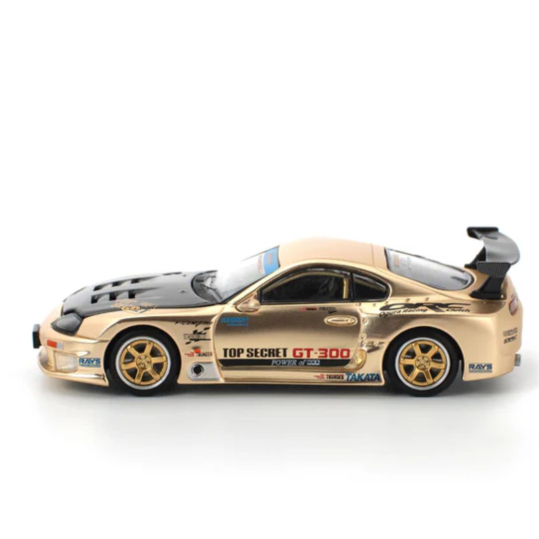 Top Secret GT300 Supra Carbon Hood 1:64 Diecast Car By Pop Race -Pop Race - India - www.superherotoystore.com