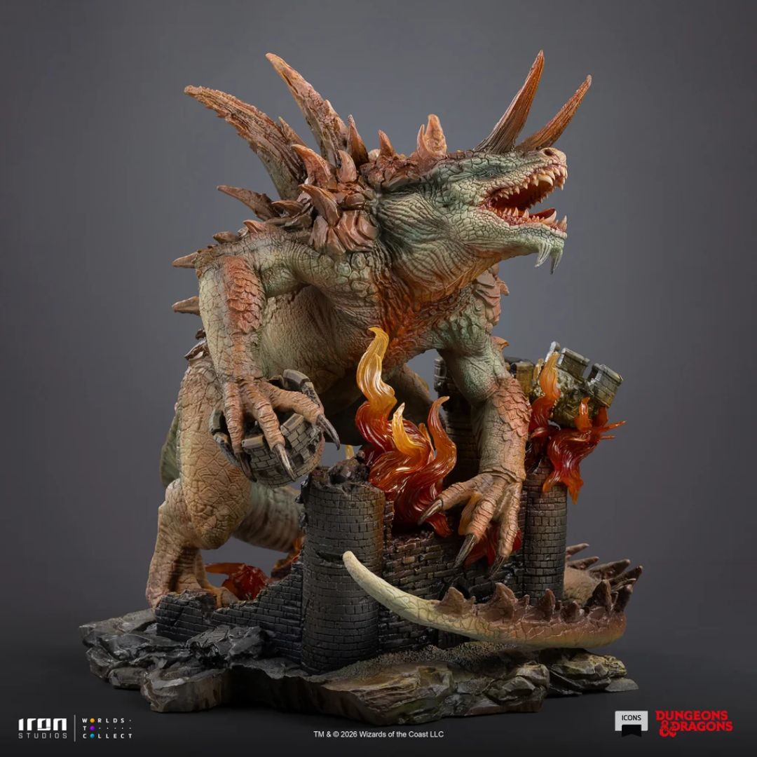 Tarrasque - Dungeons and Dragons - Icons Statue By Iron Studios