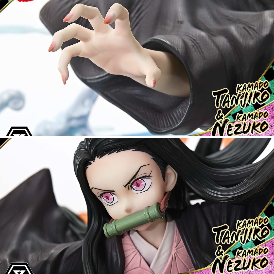 Demon Slayer: Kimetsu No Yaiba Kamado Tanjiro & Kamado Nezuko By Prime1 Studios
