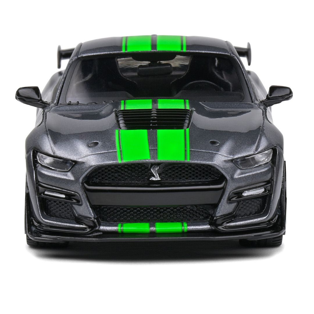 2020 Grey Shelby Mustang GT500 1:43 Scale Die-Cast Car by Solido -Solido - India - www.superherotoystore.com