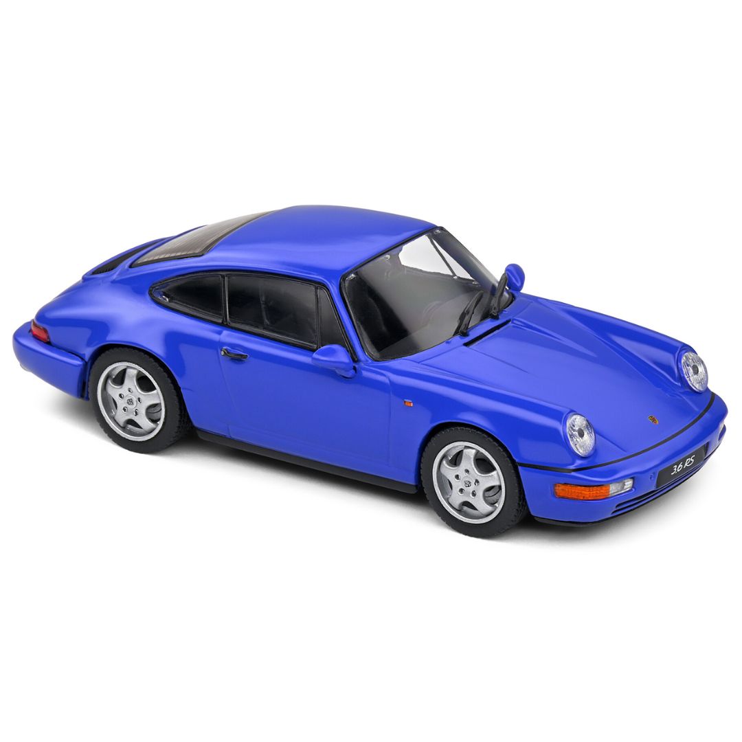 1992 Blue Porsche 964 RS 1:43 Scale Die-Cast Car by Solido -Solido - India - www.superherotoystore.com