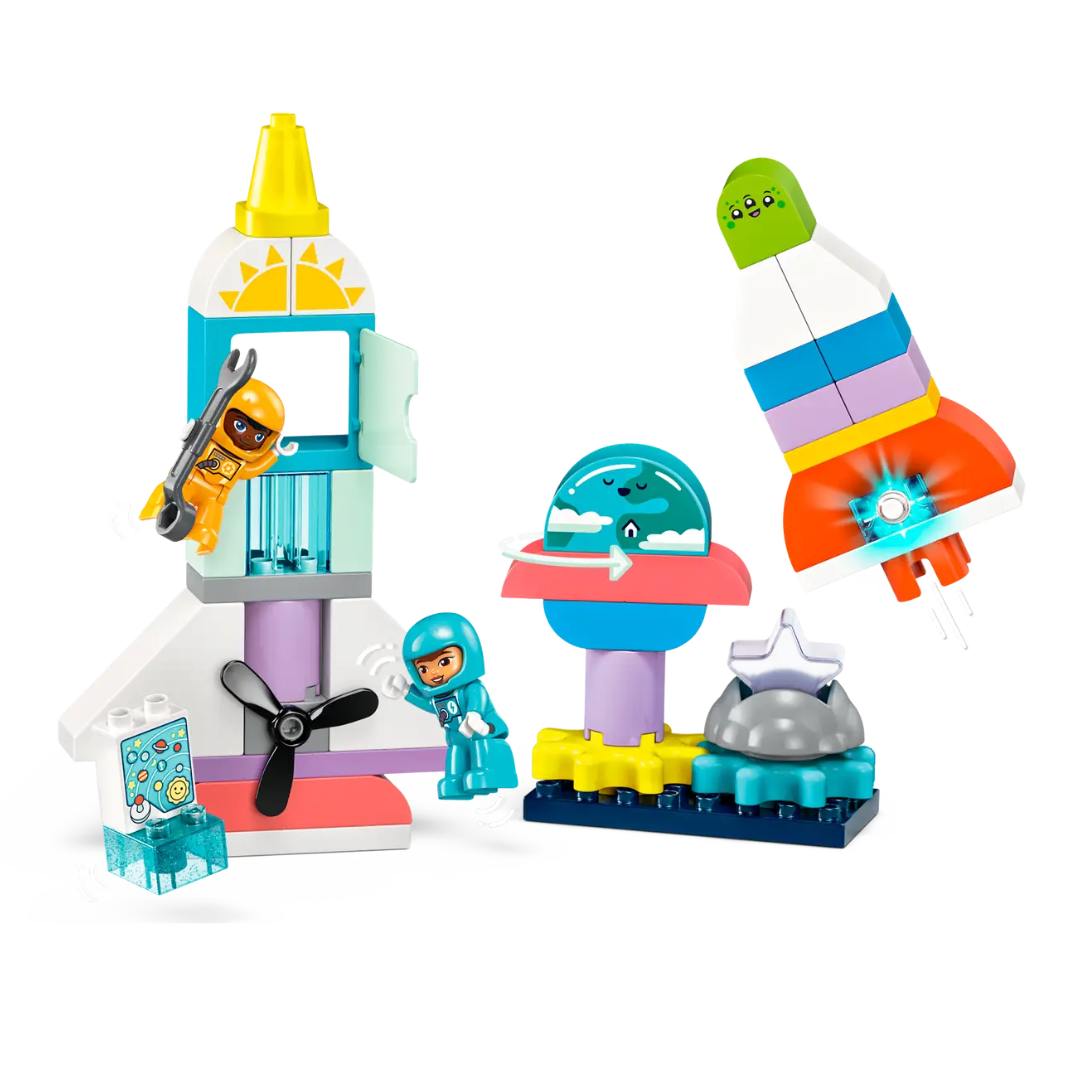 Lego Duplo 3 in 1 Space Shuttle Adventure -Lego - India - www.superherotoystore.com