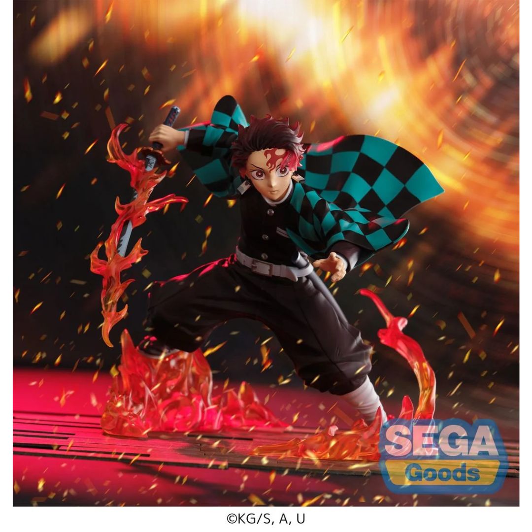 Demon Slayer: Kimetsu No Yaiba Figurizma Tanjiro Kamado (Transparent World) Statue By Sega Goods