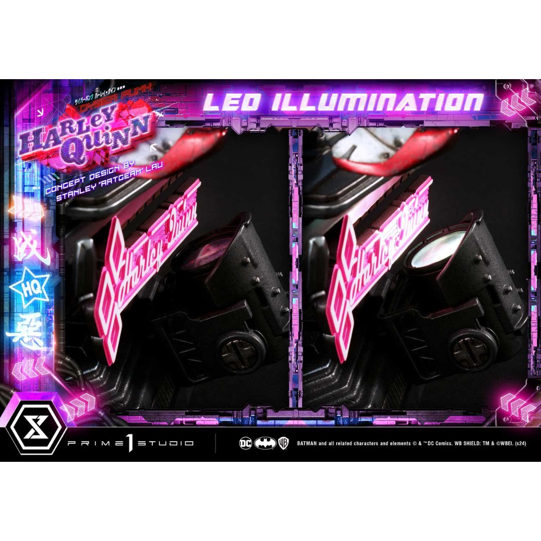 Batman (Comics) Cyberpunk Harley Quinn Dx Bonus Version Statue By Prime1 Studios -Prime 1 Studio - India - www.superherotoystore.com