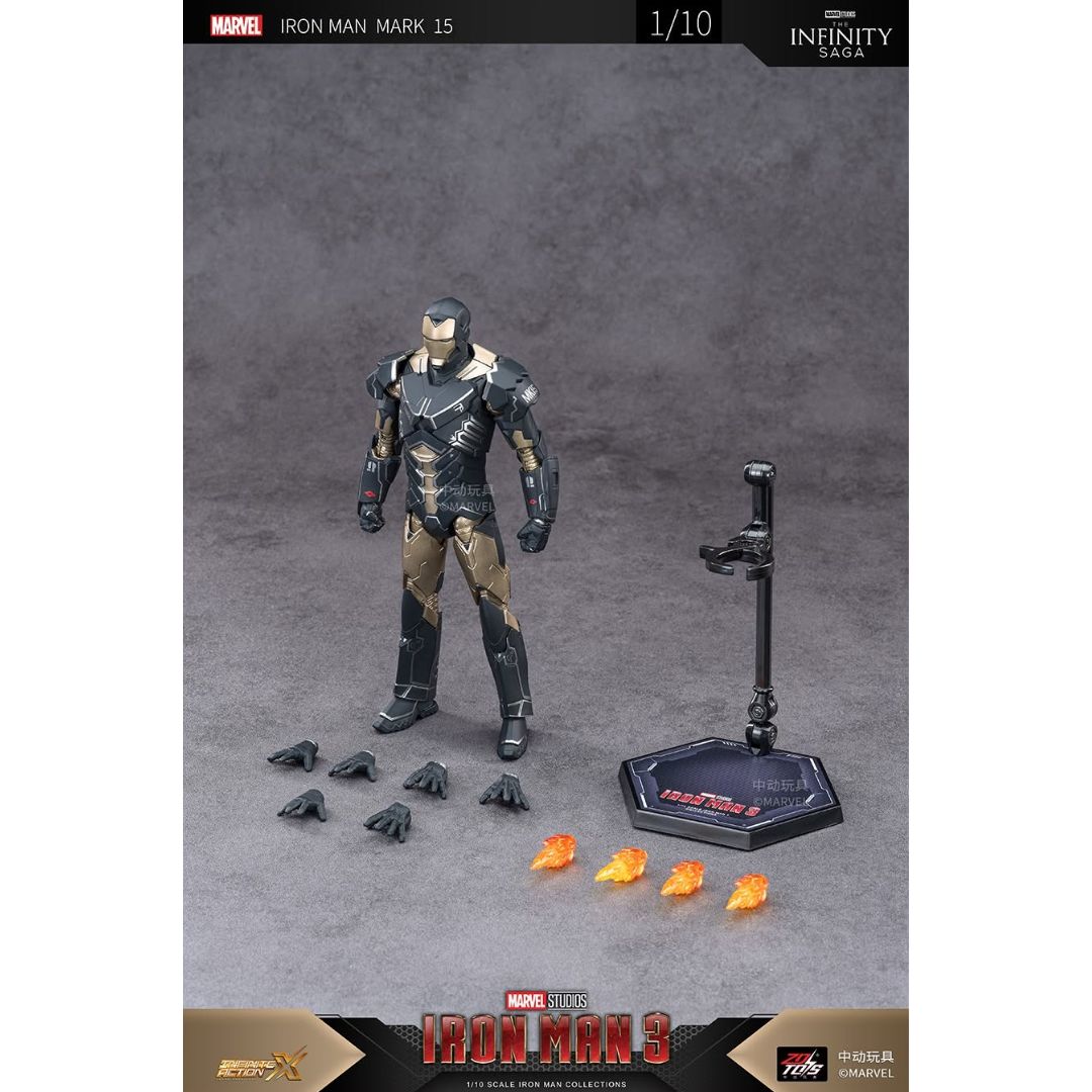 Iron Man Mk15 Action Figure By Zd Toys -ZD Toys - India - www.superherotoystore.com