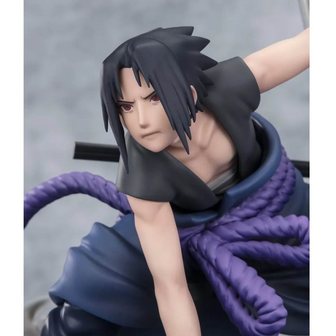 Naruto: Shippuden Sasuke Uchiha The Light & Dark of the Mangekyo Sharingan FiguartsZERO Extra Battle Statue by Bandai -Tamashii Nations - India - www.superherotoystore.com