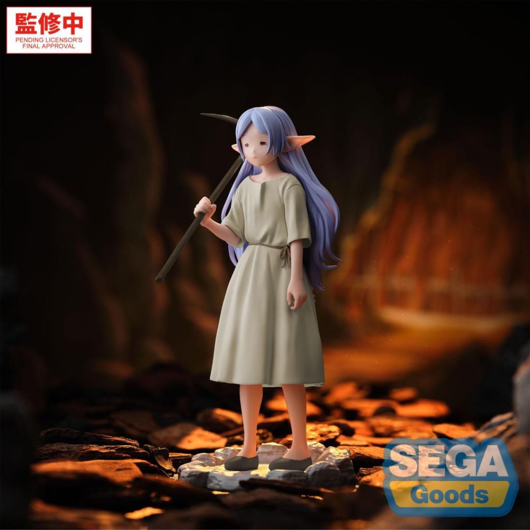 "Frieren: Beyond Journey'S End" High Premium Figure -Frieren- ~I Am Forced To Slave Away In The Mines For Three Centuries~ By Sega Goods -SEGA Goods - India - www.superherotoystore.com
