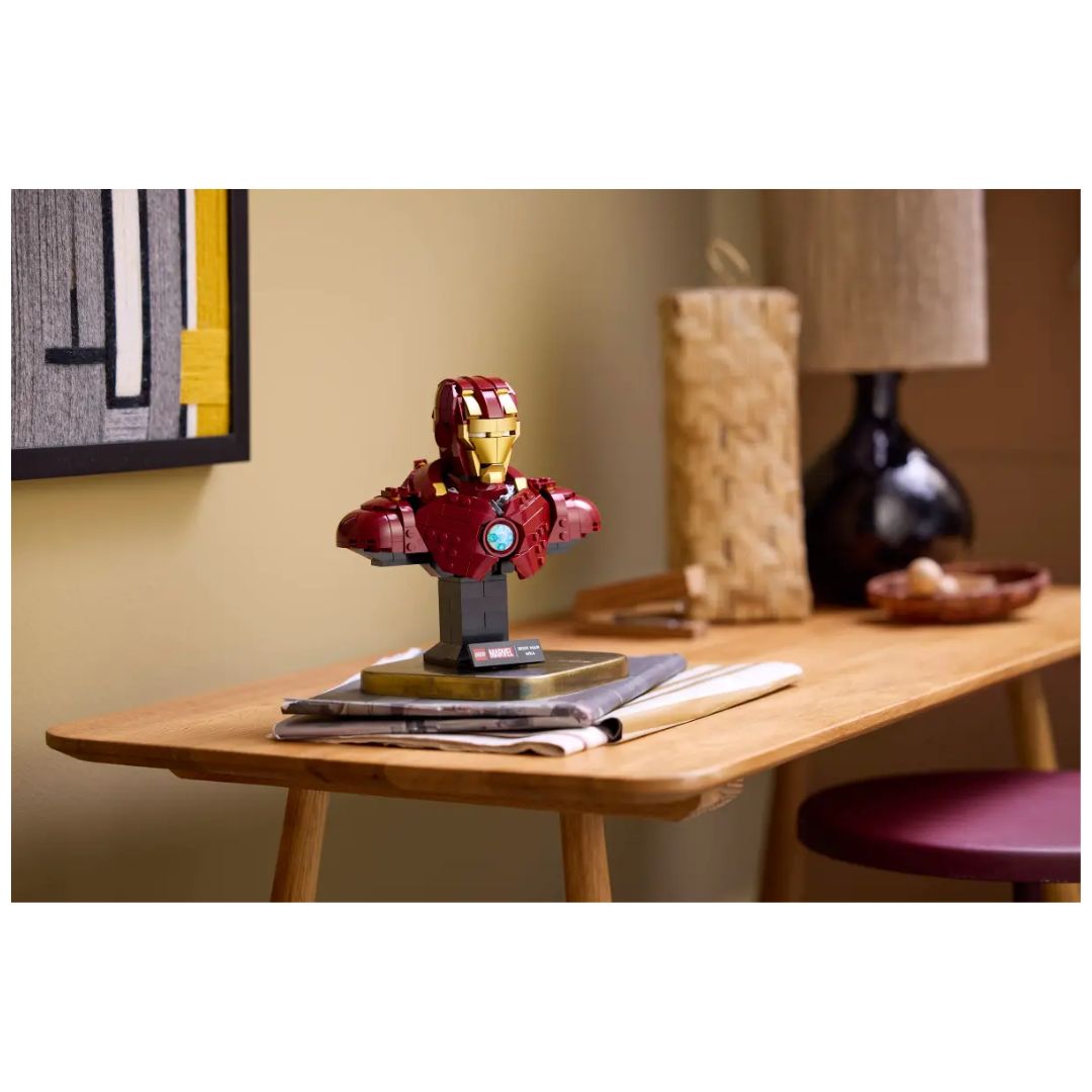 Iron Man Mk4 Bust By Lego -Lego - India - www.superherotoystore.com