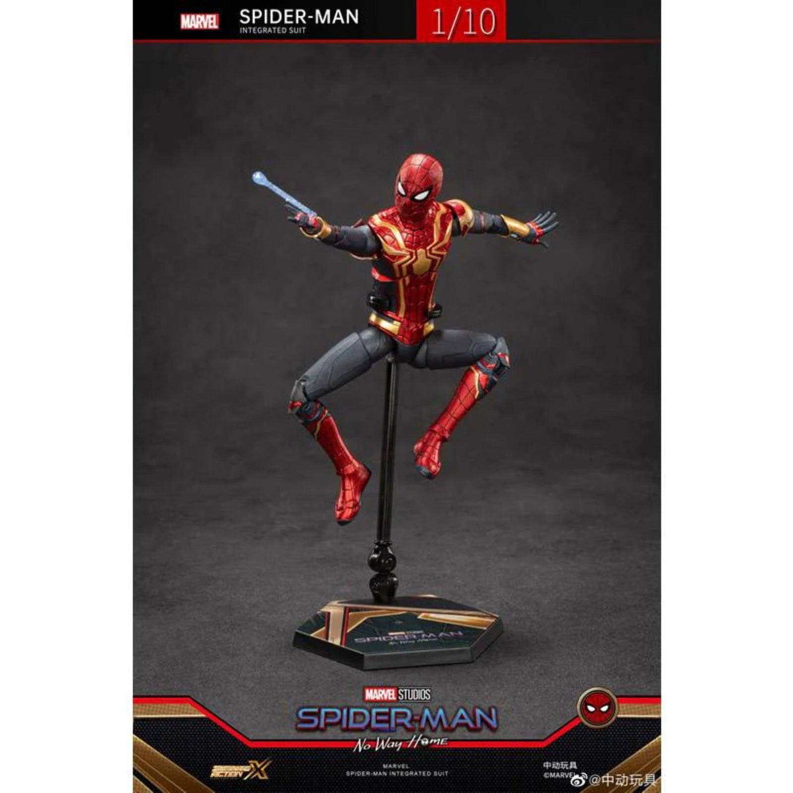 Spider-Man No Way Home - Integrated Spiderman Suit By Zd Toys -ZD Toys - India - www.superherotoystore.com