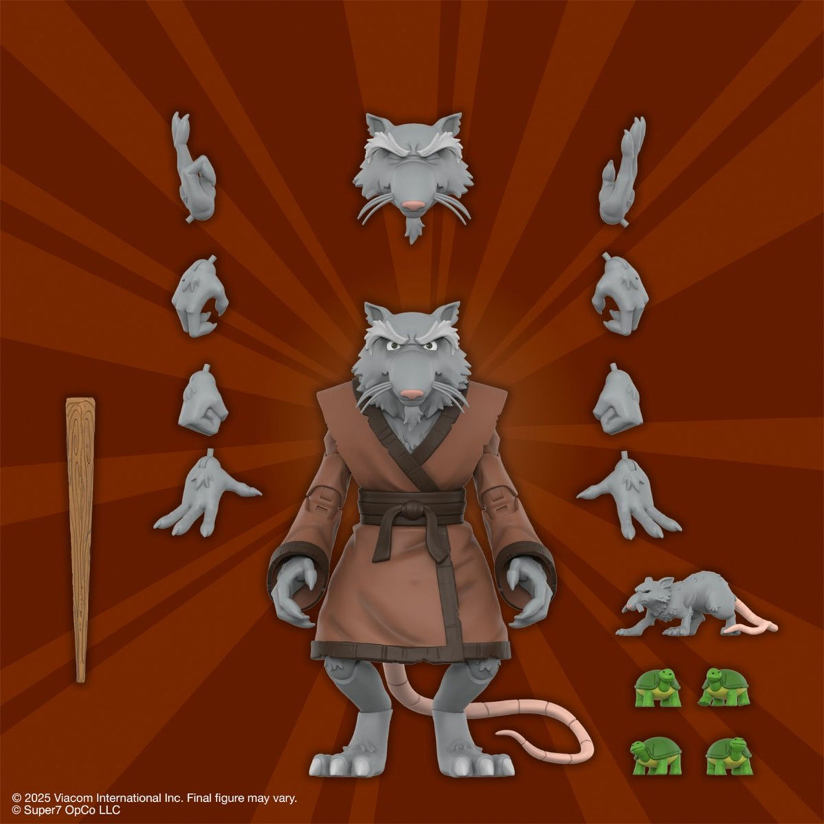 Tmnt Ultimates Splinter Action figure By Super7 -Super7 - India - www.superherotoystore.com