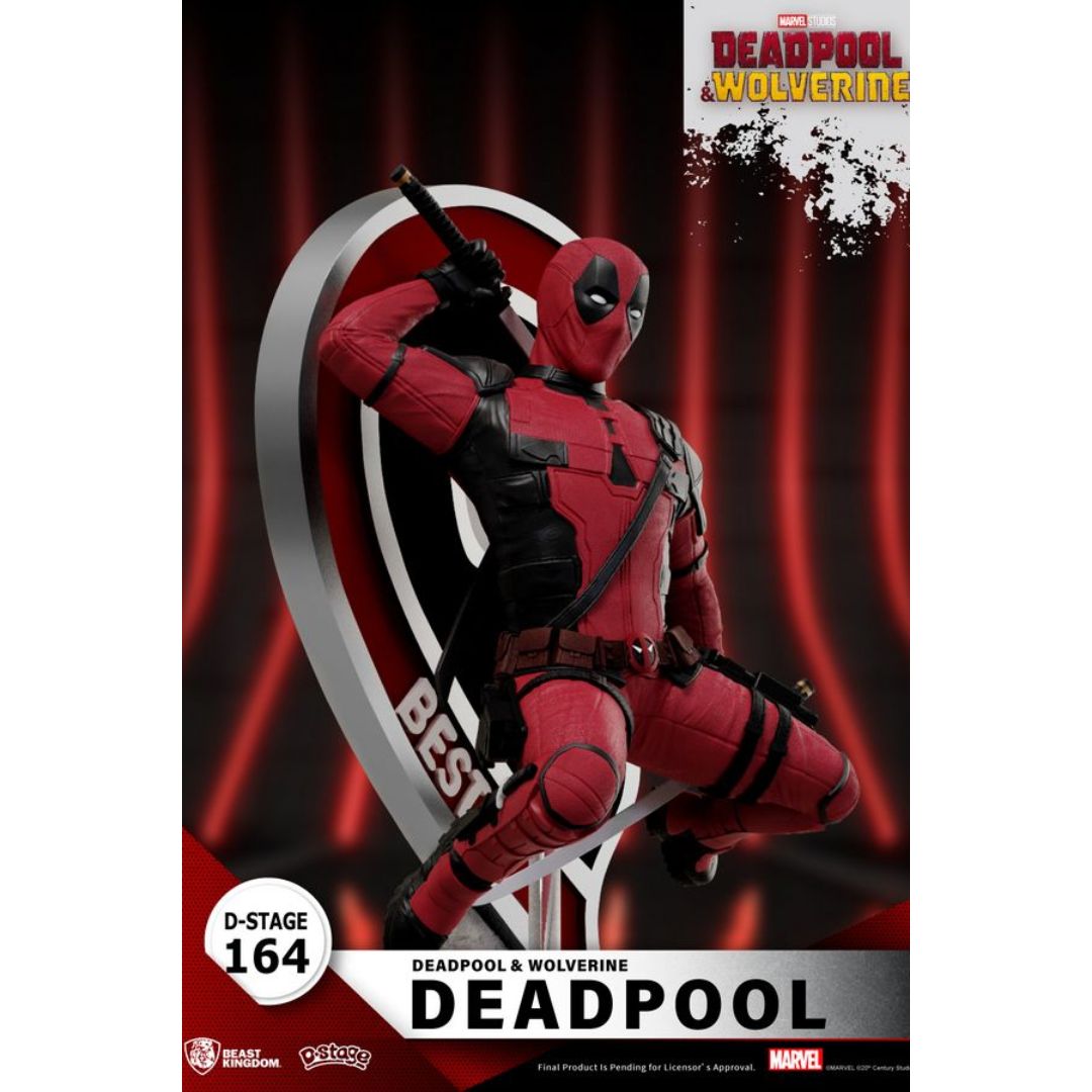 Deadpool & Wolverine - Deadpool D Stage Statue By Beast Kingdom -Beast Kingdom - India - www.superherotoystore.com