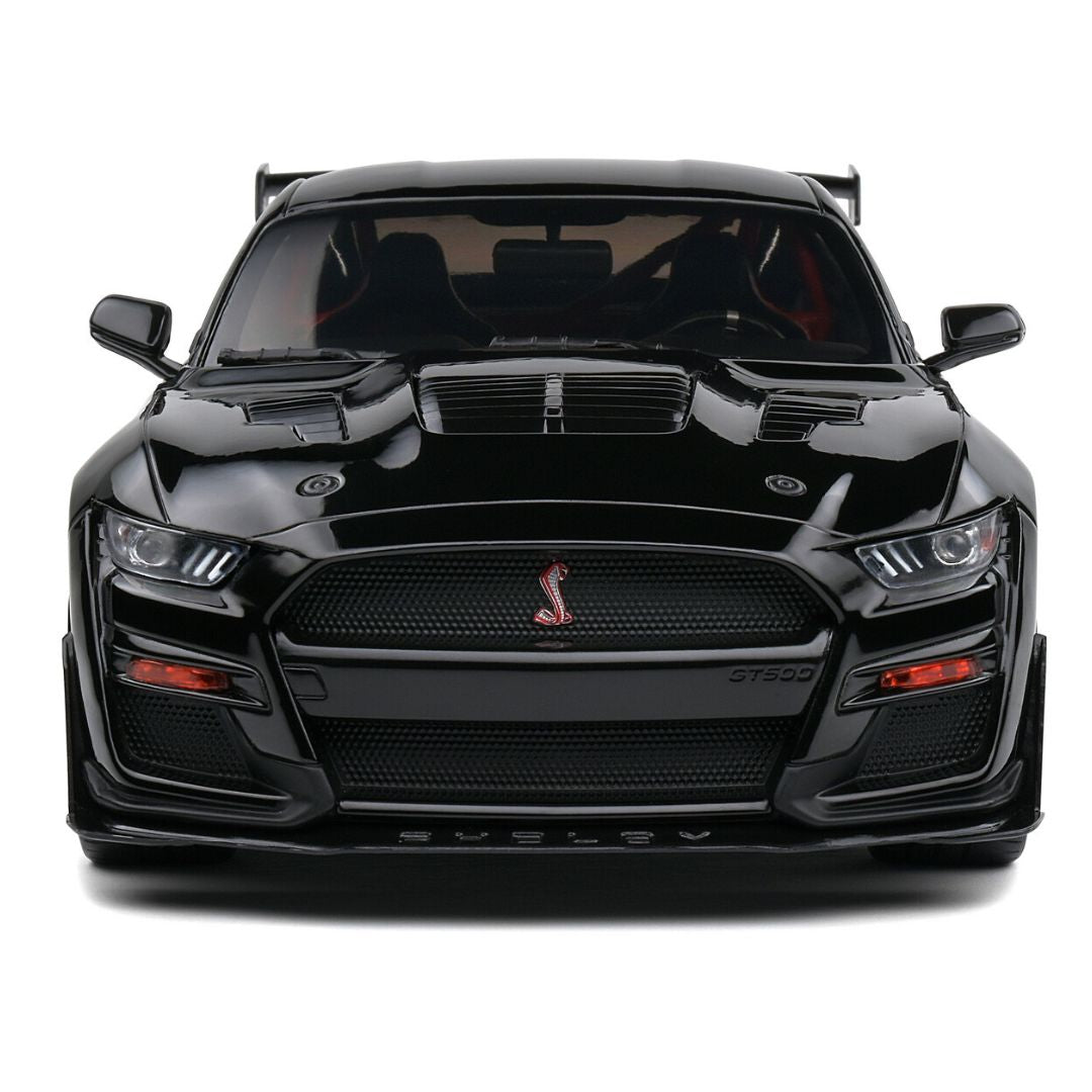 2022 Black Shelby GT 500 1:18 Scale Die-Cast Car by Solido -Solido - India - www.superherotoystore.com