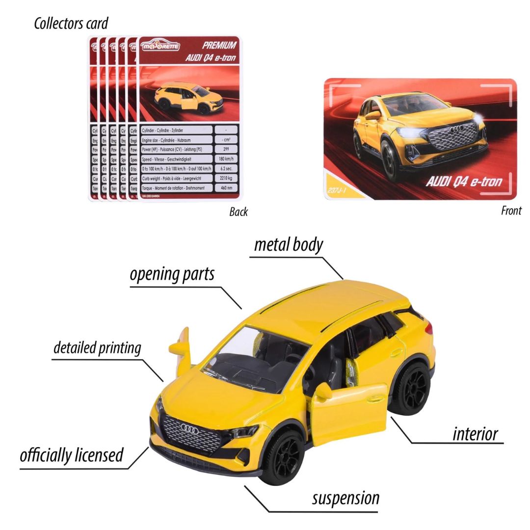 Premium Cars 18 Diecast Cars Assortment By Majorette By Majorette