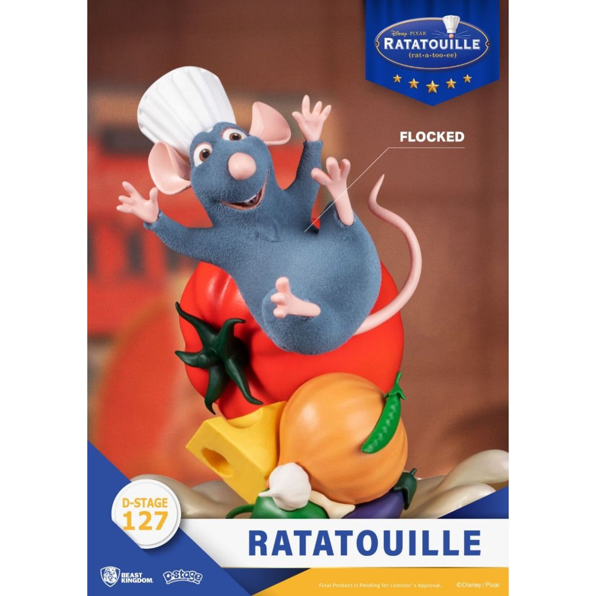Diorama Stage-127-Ratatouille Statue by Beast Kingdom -Beast Kingdom - India - www.superherotoystore.com