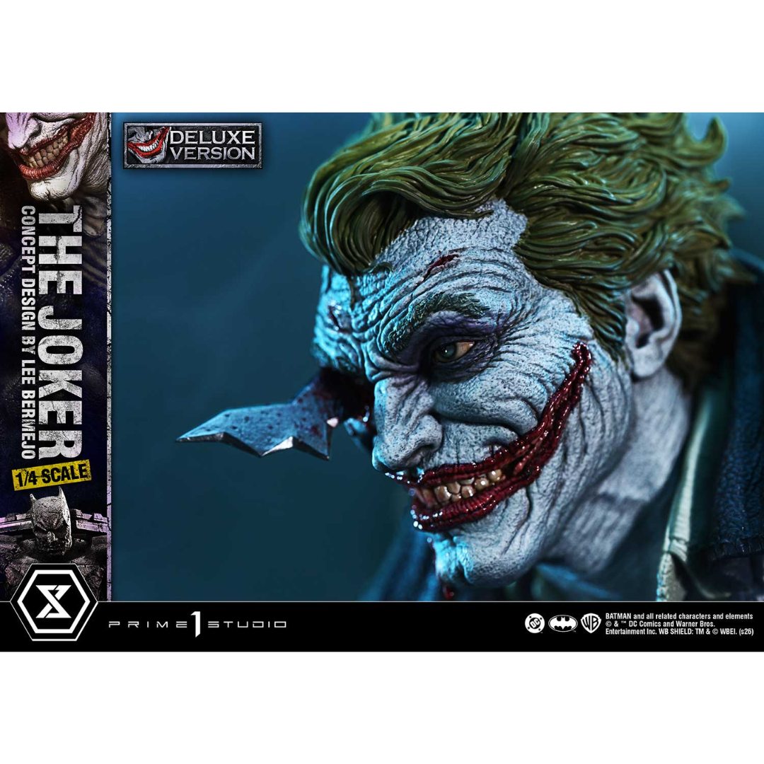 Batman (Comics) The Joker (Concept Design By Lee Bermejo) Dx Bonus Version By Prime1 Studios