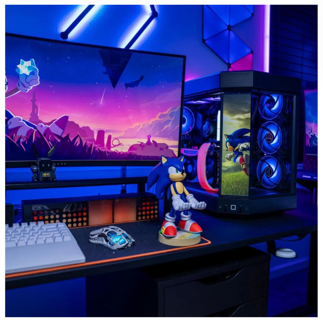 Sega: Modern Sonic Cable Guys Controller And Phone Stand By Exg Pro -EXG Pro - India - www.superherotoystore.com