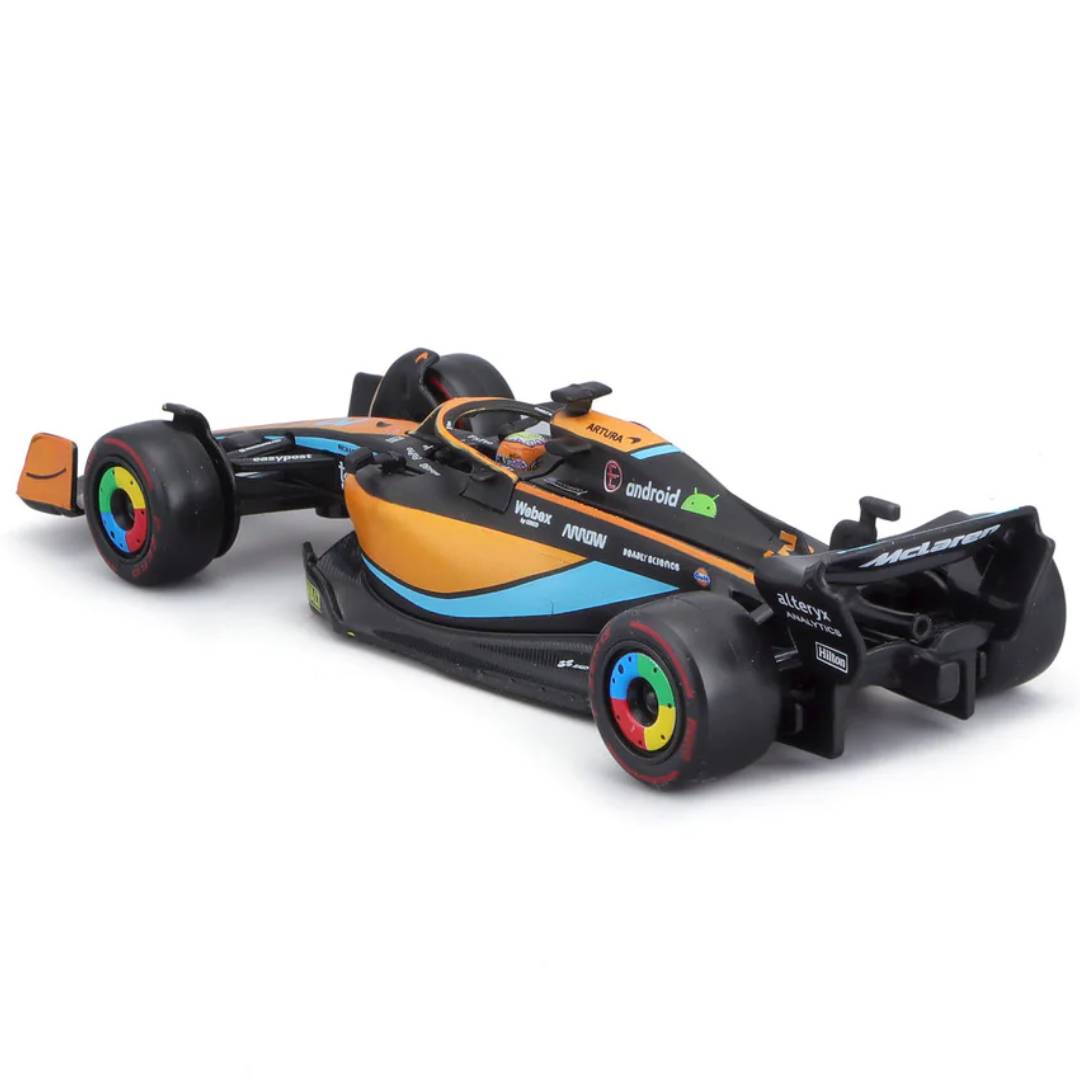 2022 McLaren MCL36 #3 Daniel Ricciardo 1:43 Die-Cast Model by Bburago -Bburago - India - www.superherotoystore.com