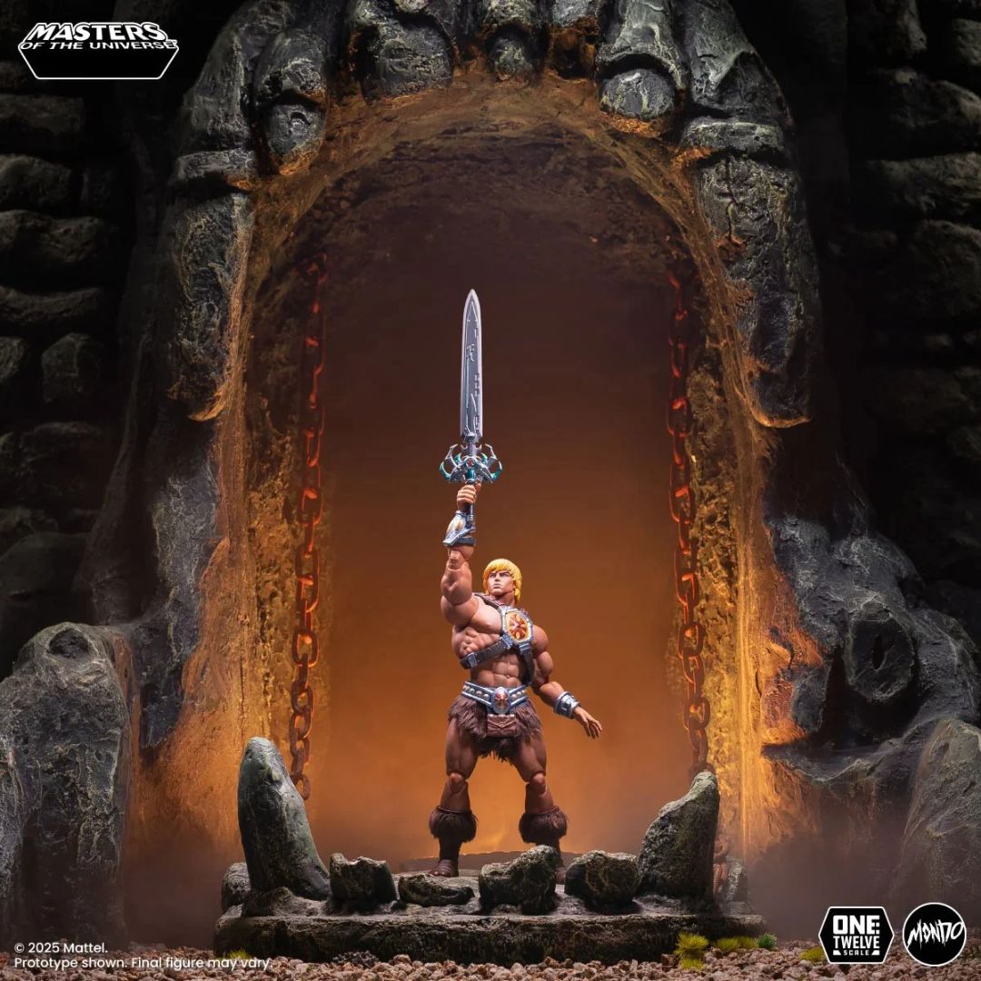 Masters Of The Universe 200X He-Man 1:12 Scale Action Figure By Mondo