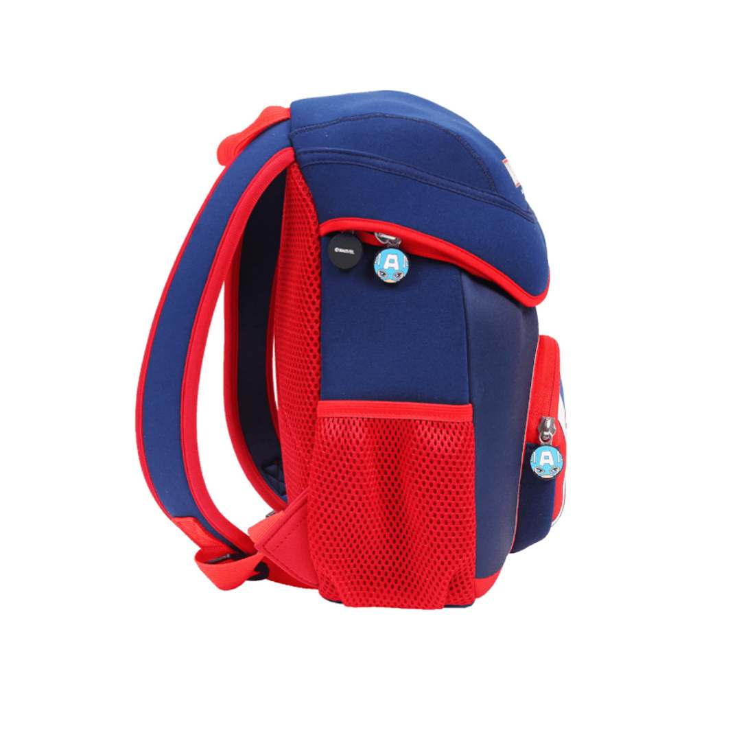 MARVEL CAPTAIN AMERICA KIDS SOFT BACK PACK - NAVY BLUE by Mesuca -Mesuca - India - www.superherotoystore.com