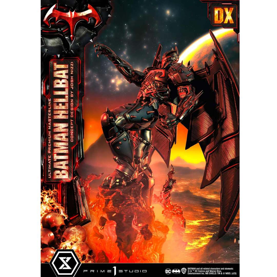 Batman (Comics) Hellbat DX Bonus Version by Prime 1 Studios -Prime 1 Studio - India - www.superherotoystore.com