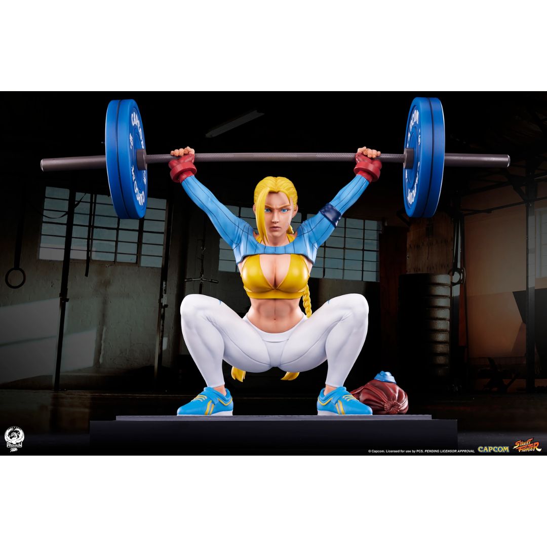 Cammy: Powerlifting (Alpha Edition) Statue by PCS Collectibles -PCS Studios - India - www.superherotoystore.com