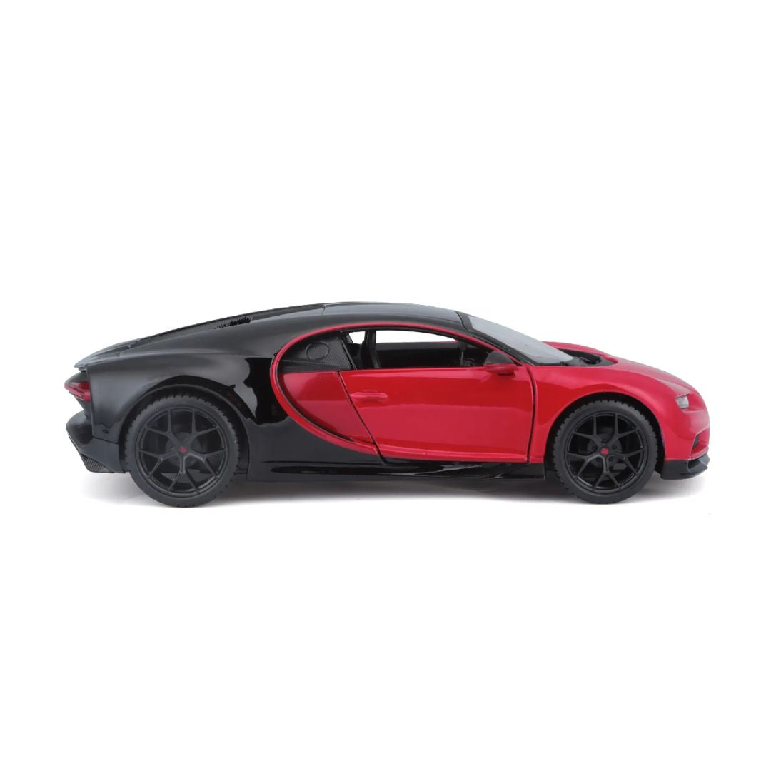 Red Black Bugatti Chiron Sport 1:24 Scale Die-Cast Car by Maisto -Maisto - India - www.superherotoystore.com
