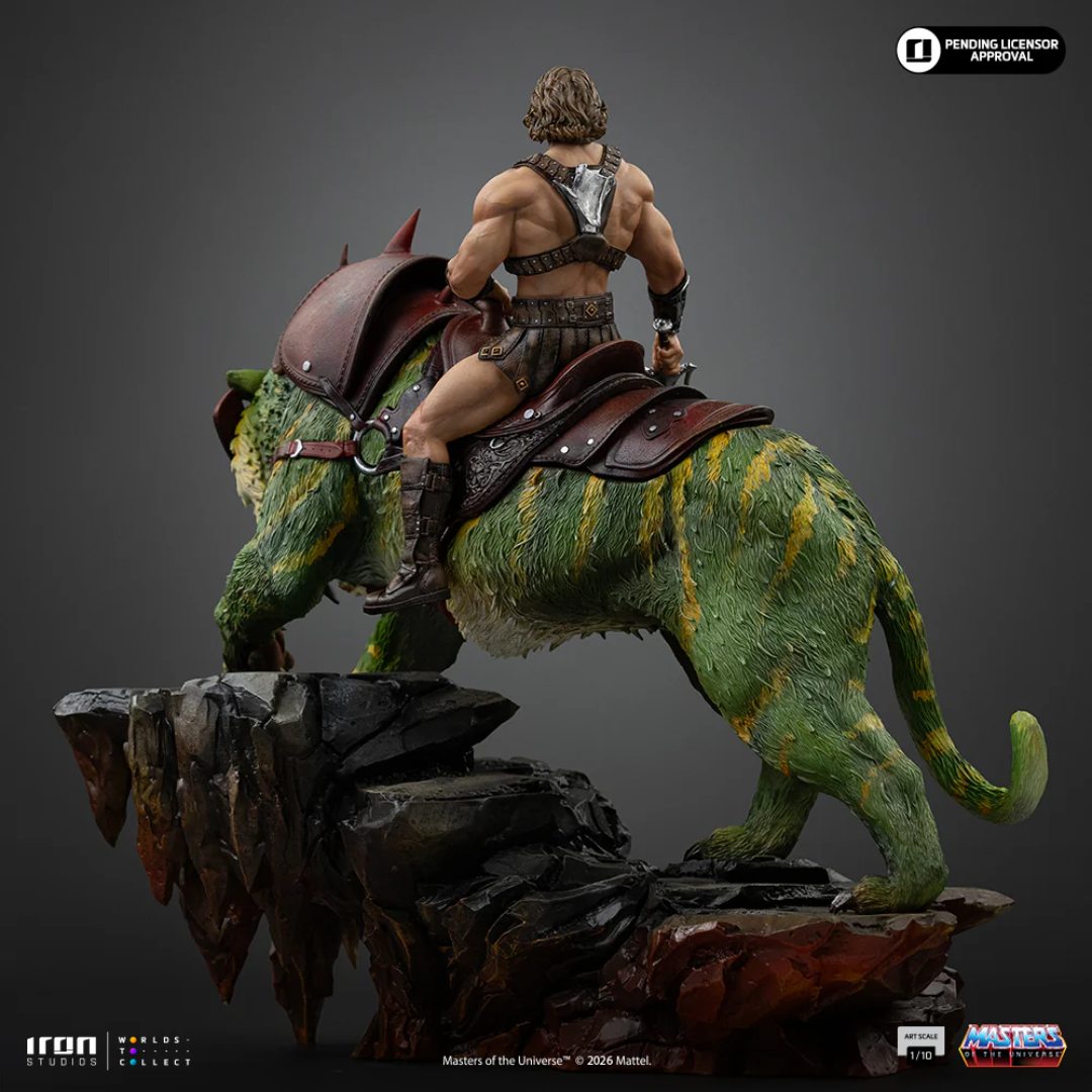 Masters Of The Universe Movie He-Man And Battle Cat Statue By Iron Studios -Iron Studios - India - www.superherotoystore.com