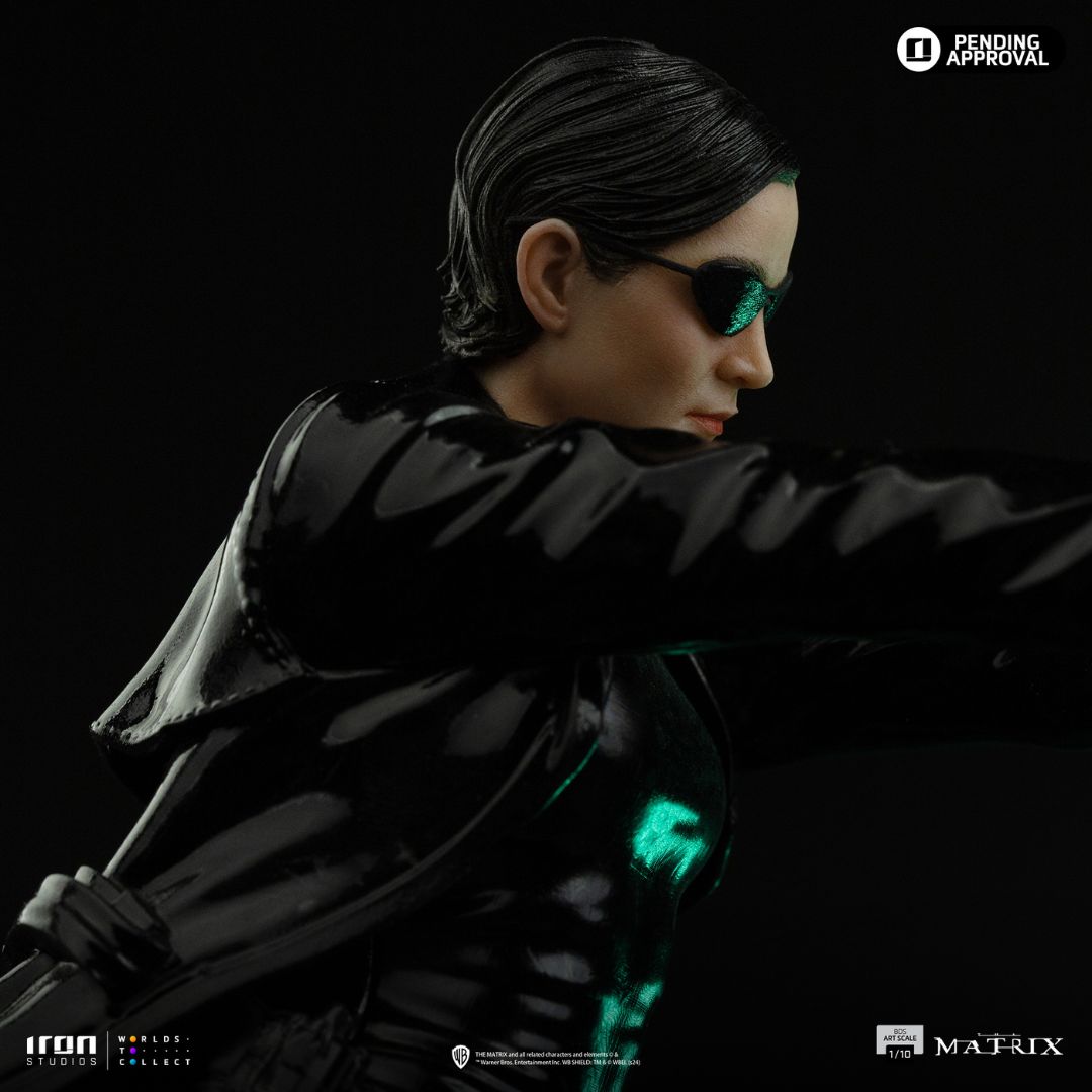 Matrix Trinity Art Statue By Iron Studios