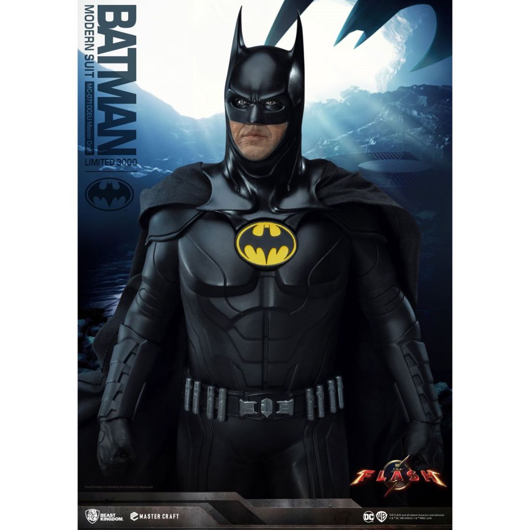 The Flash Movie Batman Modern Suit MC-071 DCEU Master Craft Statue by Beast Kingdom -Beast Kingdom - India - www.superherotoystore.com