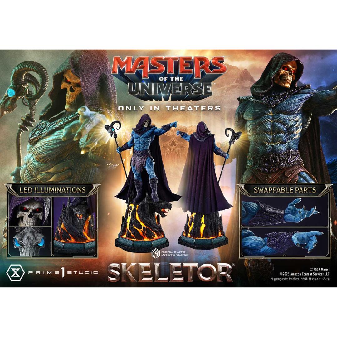 Masters Of The Universe (2026 Film) Skeletor By Prime1 Studios -Prime 1 Studio - India - www.superherotoystore.com