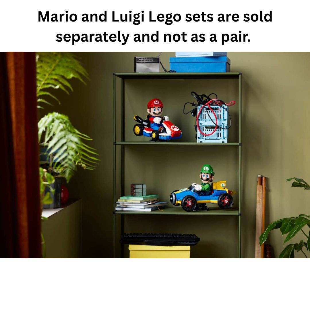 Super Mario Mario Kart – Luigi & Mach 8 By Lego