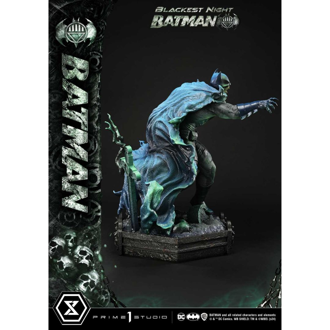 Blackest Night (Comics) Batman Statue by Prime 1 Studios -Prime 1 Studio - India - www.superherotoystore.com