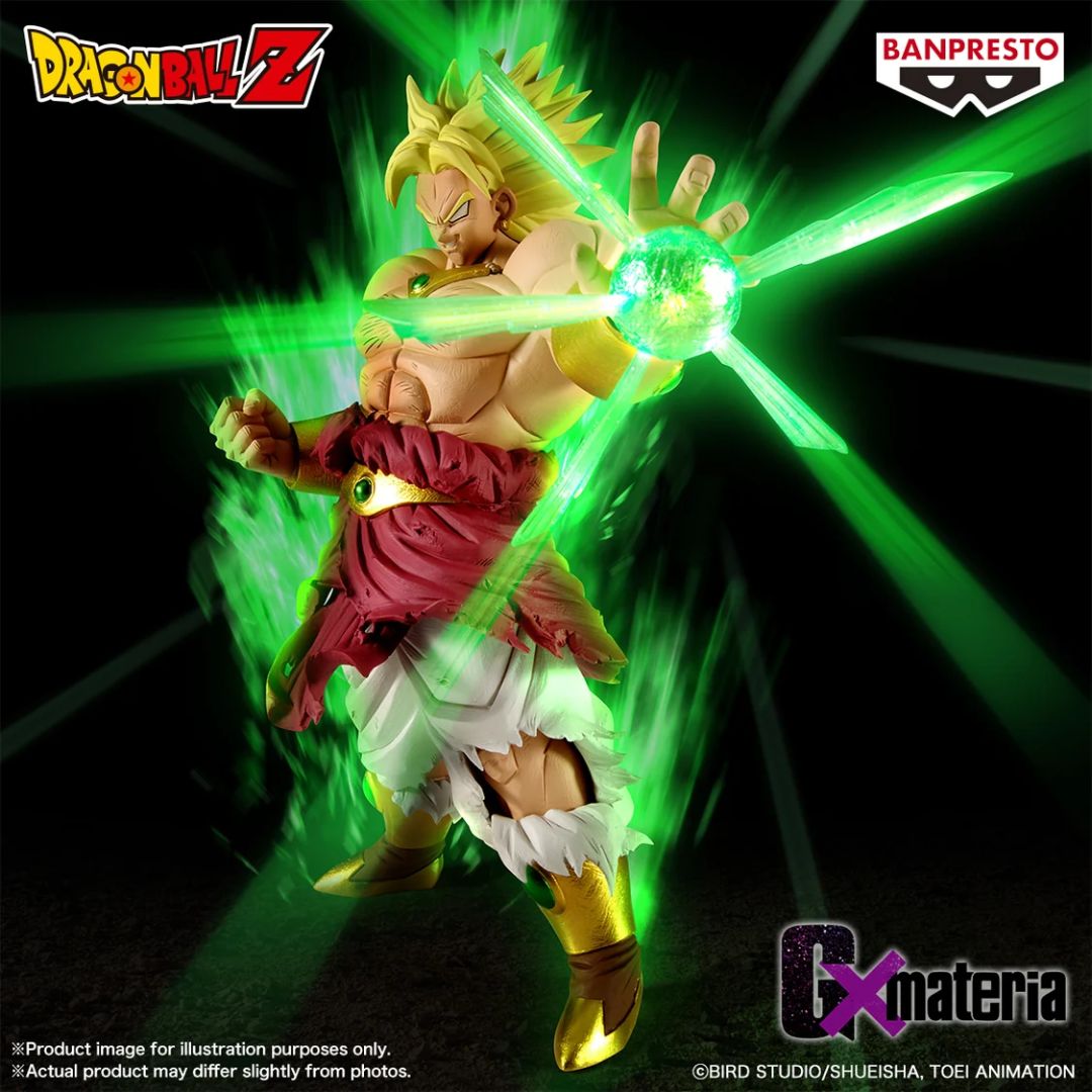 Dragon Ball Z Gxmateria Broly Figure By Banpresto By Banpresto